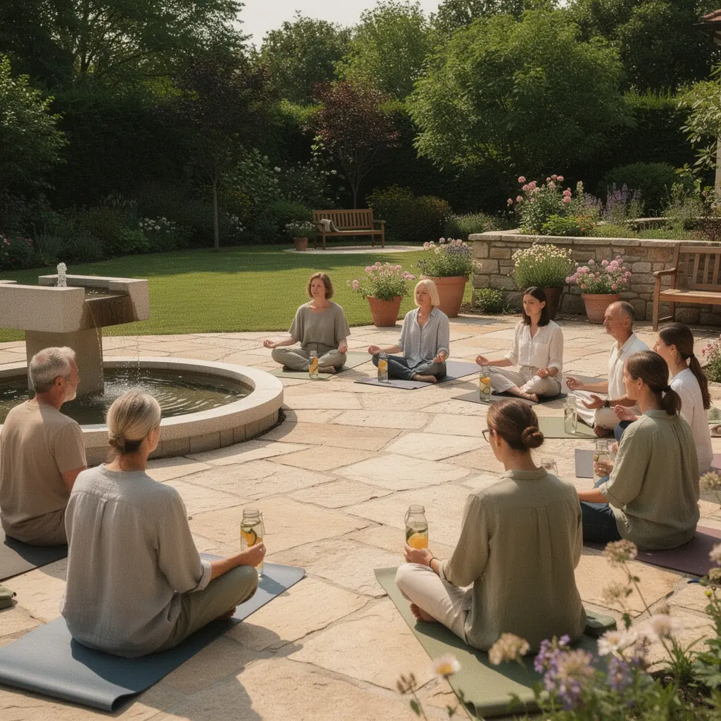 Modern office workspace